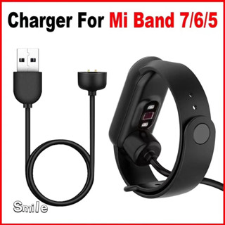 Xiaomi Mi Band 5 miband 6 สายชาร์จ miband 6 Xiaomi Mi5 Miband 5 miband 7 สายชาร์จ USB miband 7ด็อกชาร์จ