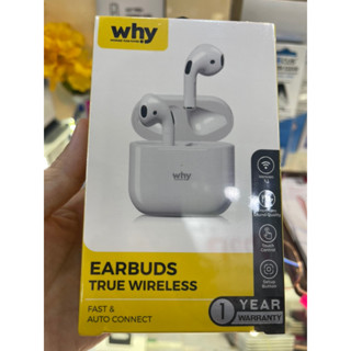 หูฟังบลูทูธ Earphones  True Wireless เชื่อมต่อทันที เพียงเปิดฝากล่อง why Tws play(EP-3111) Bluetooth หูฟังไร้สาย ver 5.1