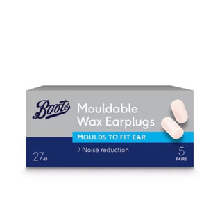 ที่อุดหู boots earplugs muffles wax กันเสียงกรน ลดเสียง กันเสียงรบกวน 5 คู่