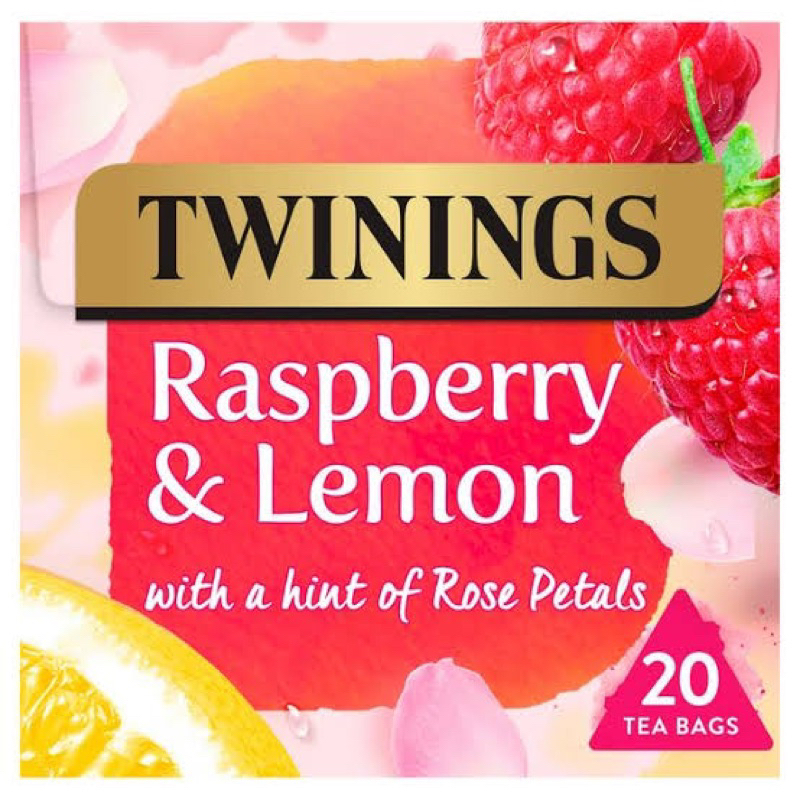 Twinings Tea : Raspberry and Lemon [20 Tea Bags] ชาราสเบอรี่และมะนาว