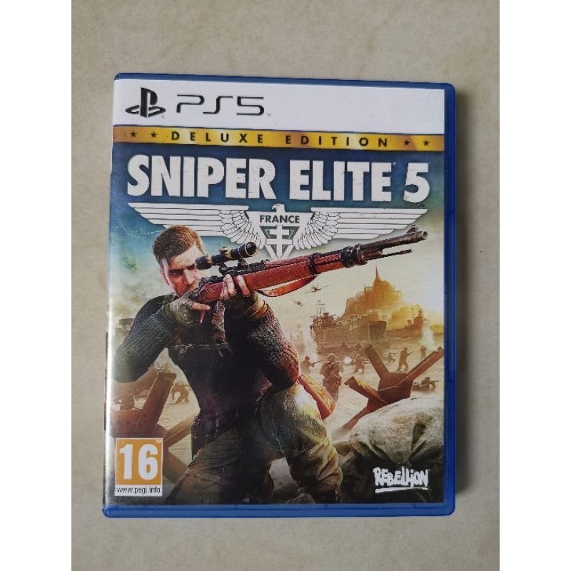 Sniper Elite 5 deluxe edition PS5