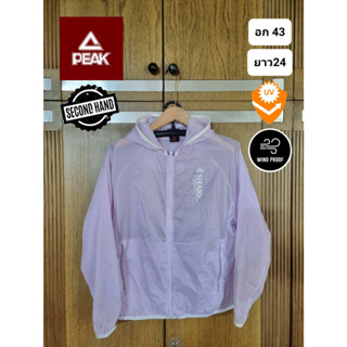 เสื้อแจ็คเก็ต กันลม กันแดด แบรนด์ Peak ดังขึ้นห้าง