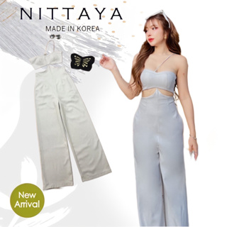 NITTAYA จั้มสายไขว่ จั้มรุ่นนี้ใส่ออกมาอารมคล้ายเซต(*สอบถามสต๊อกก่อนกดสั่งน๊า)