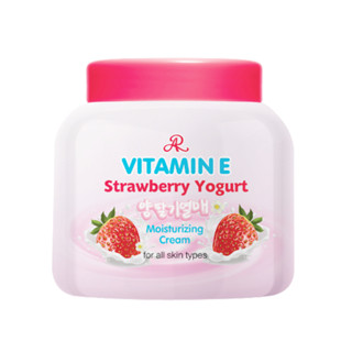 AR Vitamin E Strawberry Yogurt โลชั่น อารอน 200 g.