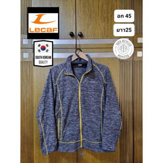 เสื้อกันหนาว ผ้าฟรีส Fleece แบรนด์ Lecaf แบรนด์ดังจากเกาหลี ของแท้ มือ2