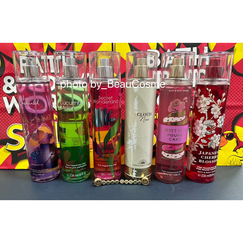 SALE🏷️ สินค้าพร้อมส่งMist Bath &BodyWorks บอดี้สเปรย์🌸🌺