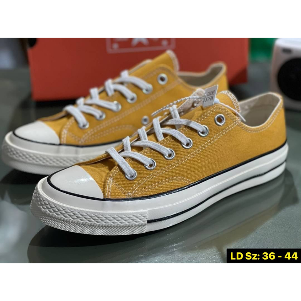 【มาใหม่ล่าสุด】Chuck Taylor All Star 70 OX Sz.36-44 5สีสุดฮิต รองเท้าผ้าใบชายหญิง G25A018