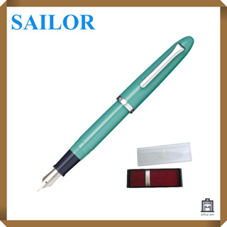 ปากกาหมึกซึมกะลาสี SAILOR Fountain Pen Profit Junior Aqua Green CT Dual Use Type Medium Fine [ส่งตรงจากญี่ปุ่น]