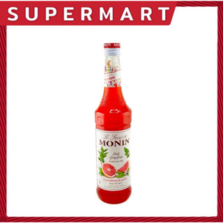 SUPERMART Monin Pink Grapefruit Syrup 700 ml. น้ำเชื่อมกลิ่นพิ้ง เกรปฟรุต ตราโมนิน 700 มล. #1108122