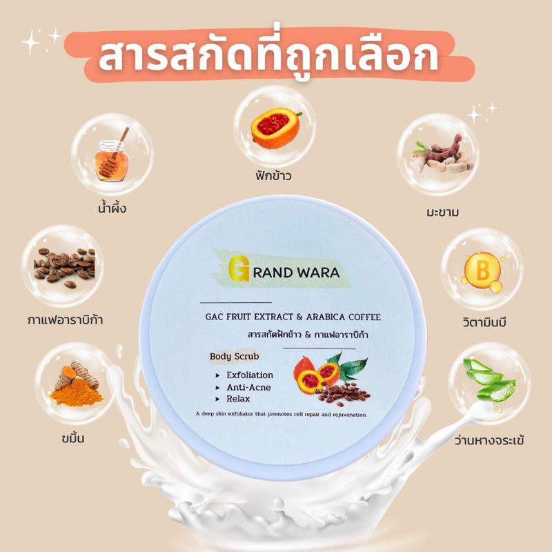 สครับฟักข้าว&กาแฟอาราบิก้า