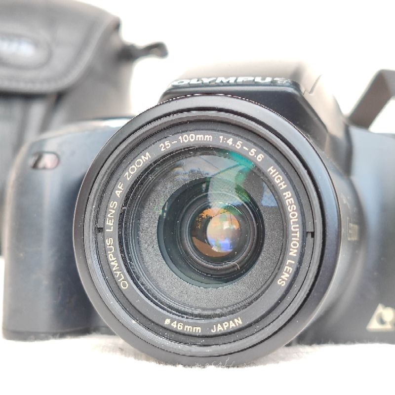 กล้องฟิล์ม Olympus Centurion SLR Camera with 4x Zoom Lens 25-100mm 4.5-5.6 หน้าเลนส์ 46มม Film 35mm Aps