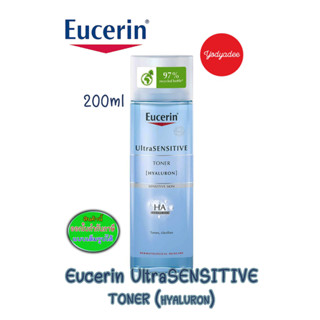 Eucerin UltraSENSITIVE [HYALURON] TONER 200 ML 82429 EXP27/02/2025