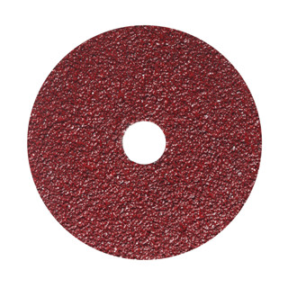 กระดาษทรายกลม ไฟเบอร์ 4นิ้ว #24 #36 Lion Aluminum Oxide Grinder Fiber Resin 180x22m