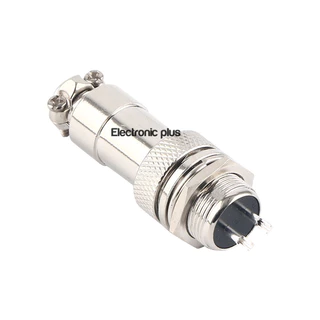 คอนเน็คเตอร์ ซ็อกเก็ต GX12 ขนาด 12มม ปลั๊กการบิน RS765 ขั้วต่อการบิน ปลั๊กมัดสายไฟ 12 มม.