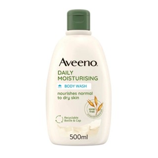 พร้อมส่ง ไซส์ใหญ่ Aveenos Daily Moisturising Body Wash 500 ml.