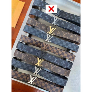 เข็มขัด lv belt  ✅Grade :  : ออริ หนังแท้💯 ✅size :85-90-95-100-105-110cm