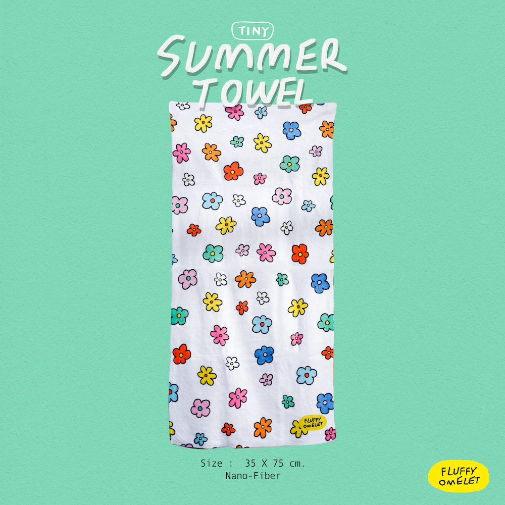 ALWAYS FLOWER TINY TOWEL