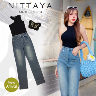 NITTAYA:เซตเสื้อ+กางเกงยีนส์(*สอบถามสต๊อกก่อนกดสั่งน๊า)