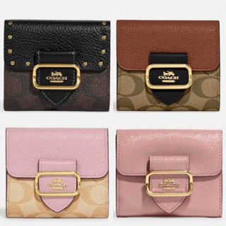 ✅พร้อมส่งในไทย!!!แท้💯จากอเมกา🇺🇸 Small Morgan Wallet In Signature
