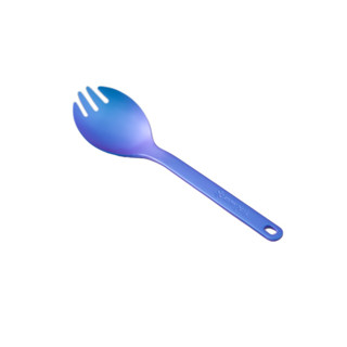 Snow Peak Titanium Spork Limited Japan (SCT-004-EC) ช้อน+ส้อม ช้อนกึ่งส้อม ไทเทเนียม พร้อมส่ง