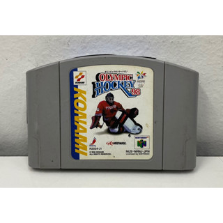 ตลับแท้ [N64] [0131] Olympic Hockey Nagano 98 (Japan) (NUS-NHNJ-JPN)