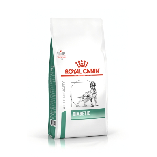 Royal Canin  DIABETIC อาหารสุนัขประกอบการรักษาโรคเบาหวาน ชนิดเม็ด 12kg