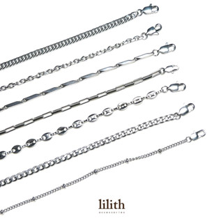 Lilith - Stainless Bracelet สร้อยข้อมือ โซ่ สเเตนเลส