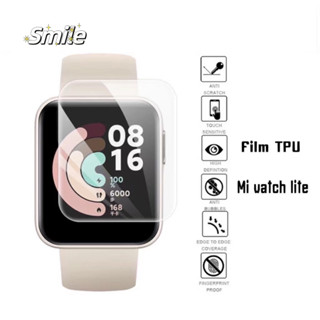 ฟิล์มฟ้องกันหน้าจอ ชนิด TPU สีใส แบบเต็มจอ สำหรับนาฬิก จอ LCD Xiaomi ฟิล์ม Mi Watch Lite Redmi Watch