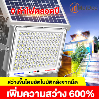 MeiDee 80W~1000W ไฟถนนโซล่าเซลล์ โคมไฟถนน กลางแจ้งกันน้ำ โคมไฟถนนโซล่าเซล LED Street Light ไฟถนน พร้อมรีโมท ไฟโซลาเซลล์