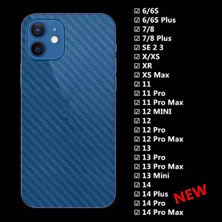 🔥GOOD🔥ฟิล์มกันรอยหลัง เคฟล่า 17 16 15 15PRO 15PROMAX 6 i7 8 i6plus i7Plus i8plus IXS IXR IXMAX i11 i11pro i11promax#KL