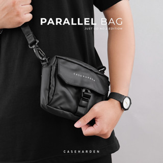 (ใช้โค้ด:BAIPOR200ลด138.-) [Parallel] Caseharden Just Go [Parallel] Bag กระเป๋าสะพายผู้ชาย ผ้าไนล่อน