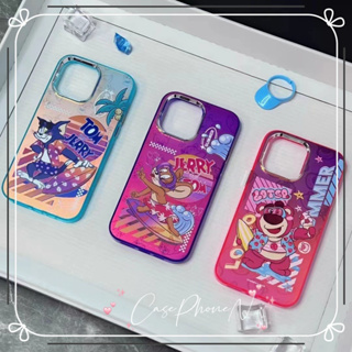 🔥สไตล์ใหม่🔥เคสไอโฟน iphone 11 14 Pro Max น่ารัก การ์ตูน แมวและเมาส์ ป้องกันการตก iphone 12 13 Pro Case for iPhone