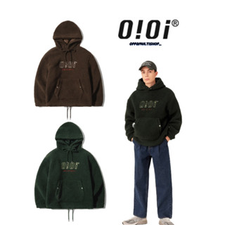 ✨🇰🇷OIOI BASIC LOGO FLEECE HOODIE🤍🇰🇷✨