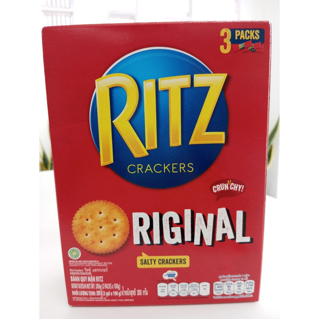 Ritz original ริทซ์ แครกเกอร์ ออริจินอล 300กรัม