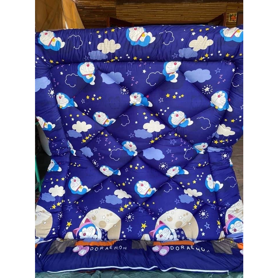 Topper ที่นอน ที่นอนท๊อปเปอร์โดเรม่อน ผ้าcotton ความหนา 4 นิ้ว รุ่นพิเศษคุ้มๆ ใยขนห่านเทียมหนา 2 ชั้นผลิตเองจากโรงงานไทย - รูปที่ 2