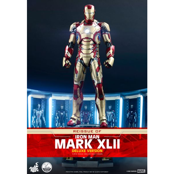 Hot Toys QS008 1/4 Iron Man 3 - Mark XLII (Deluxe Version) [Reissue]