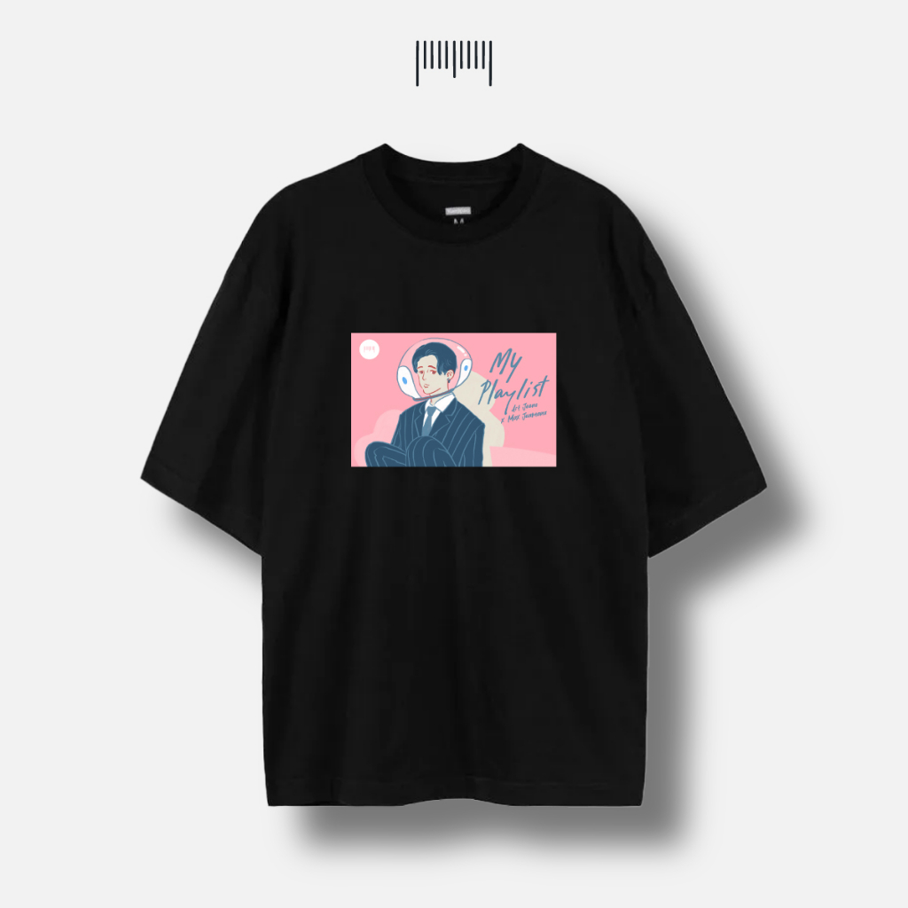 Limited: เสื้อยืด T-Shirt My Playlist Art Jeeno x Max Jenmana