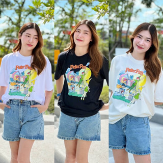 เสื้อยืดโอเวอร์ไซส์ ปีเตอร์แพน🧚🏻