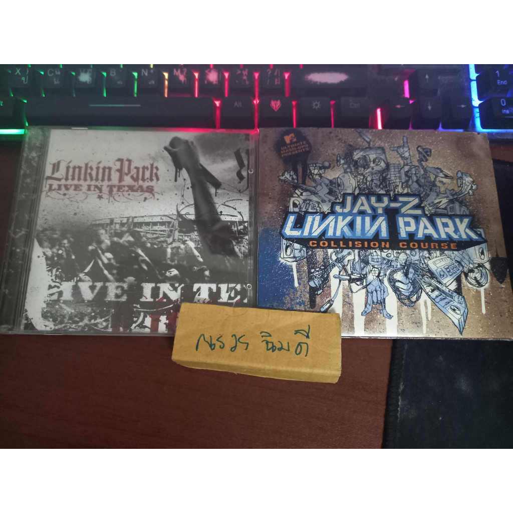 CD VCD linkin park live in texas + CD VCD Jay-Z / Linkin Park – Collision Course