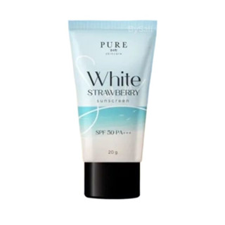 เพียว กันแดด PURE White Strawberry SPF 50 PA++