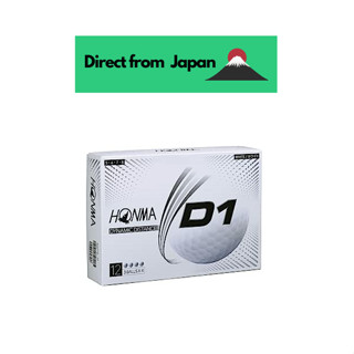 ลูกกอล์ฟ Honma Golf D1 เบอร์ 1 สีขาว