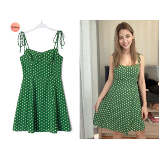 เดรสกระโปรง Green Daisy Dress 💚🌸