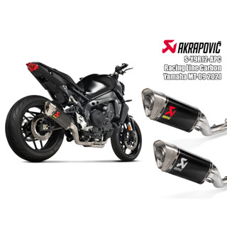 ท่อแต่ง Akrapovic Exhaust Racing Line (Carbon) YAMAHA MT09 2021-23