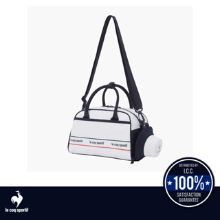 le coq sportif กระเป๋าถือ-สะพาย สีขาว (กระเป๋าถือ, กระเป๋าสะพาย, กระป๋า, ToteBag, Handbag, lecoq, เลอค็อก)