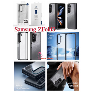 Dux DUCIS เคสโทรศัพท์ PC TPU ผิวด้าน กันกระแทก กันลายนิ้วมือ สําหรับ Samsung Galaxy Z Fold 5/Z Flip 5