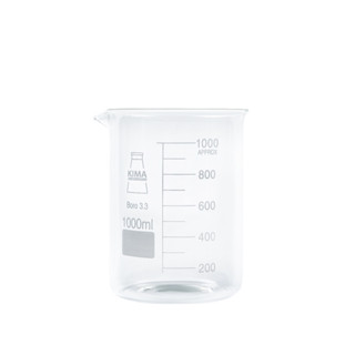 บีกเกอร์แก้ว / GLASS BEAKER ขนาด 1000, 2000, 3000, 5000 ml.