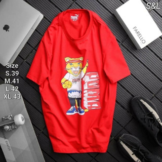 puma เสื้อยืดแขนสั้น