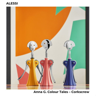 ALESSI Anna G. Colour Tales Corkscrew - ที่เปิดไวน์ ALESSI รุ่น Anna G. Colour Tales Corkscrew