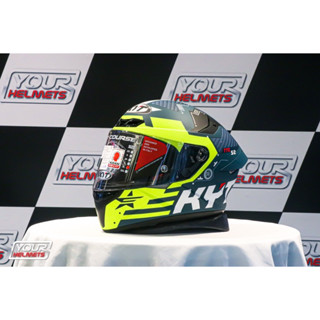 หมวกกันน็อค KYT HELMETS รุ่นTT-COURSE FUSELAGE MATTE YELLOW