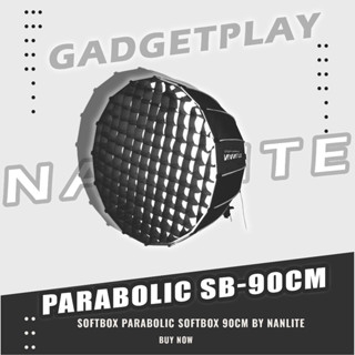 [กรุงเทพฯ ด่วน 1 ชั่วโมง] NANLITE SB-PR-90-Q Parabolic softbox 90CM